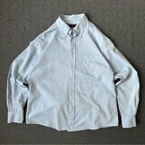 Zeina Light Blue Men's linen Shirt